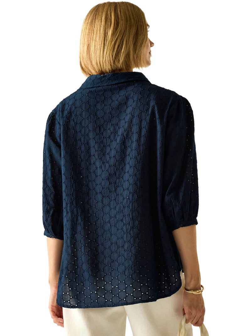 Chemisier motif/style à rayures nofino - regatta Bleu clair - Kiabi