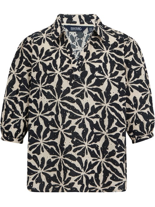 Chemisier motif/style floral abstrait nofino - regatta - Kiabi Chemisier motif/style floral abstrait nofino - regatta - Kiabi