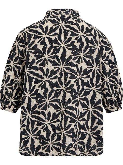Chemisier motif/style floral abstrait nofino - regatta - Kiabi Chemisier motif/style floral abstrait nofino - regatta - Kiabi