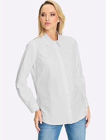 Chemisier Petites Pierres Brillantes Fantaisie - Taille Standard - Helline
