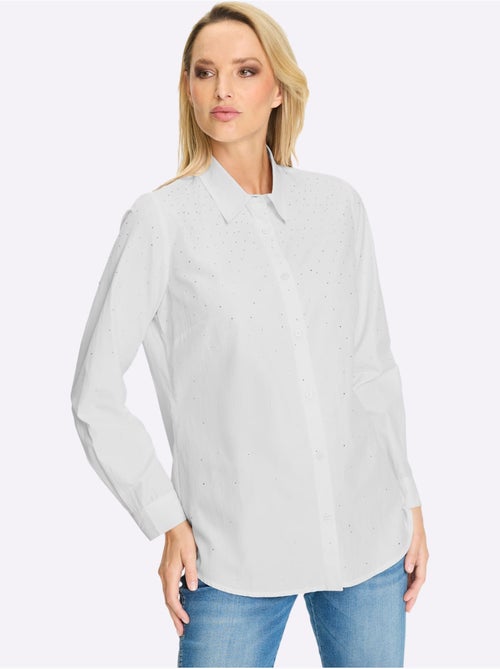 Chemisier Petites Pierres Brillantes Fantaisie - Taille Standard - helline - Kiabi