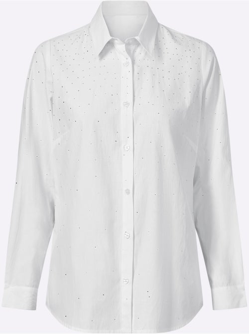 Chemisier Petites Pierres Brillantes Fantaisie - Taille Standard - helline - Kiabi