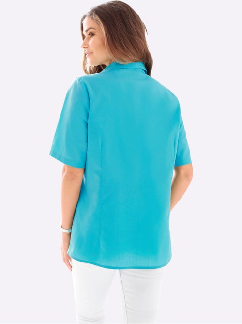 Chemisier pratique à col chemise et poches poitrine - Taille standard - Moda Vilona - Kiabi