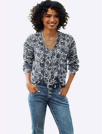 Chemisier Pur Coton - Taille Standard - Helline
