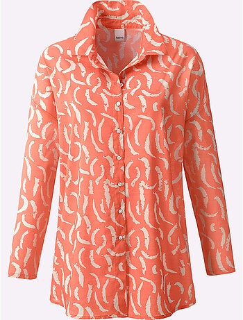 Chemisier Pur Coton - Taille Standard - Helline