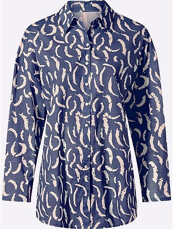 Chemisier Pur Coton - Taille Standard - Helline