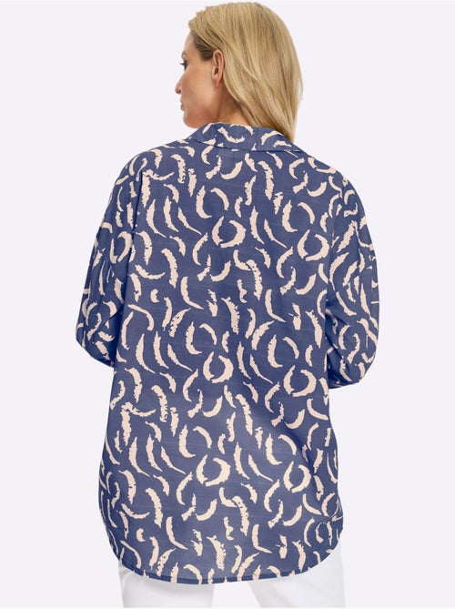 Chemisier Pur Coton - Taille Standard - Helline - Kiabi Chemisier Pur Coton - Taille Standard - Helline - Kiabi
