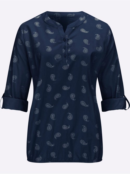 Chemisier pur coton - taille standard - witt - Kiabi Chemisier pur coton - taille standard - witt - Kiabi