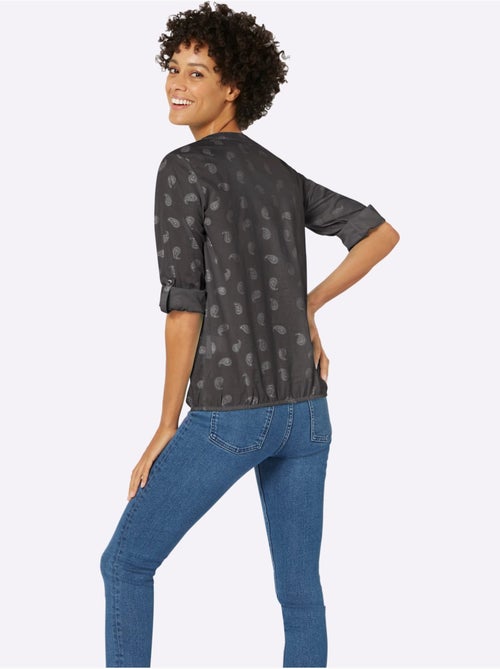 Chemisier pur coton - taille standard - witt - Kiabi Chemisier pur coton - taille standard - witt - Kiabi
