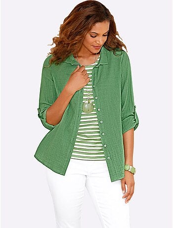 Chemisier Pur Coton - Taille Standard - Witt
