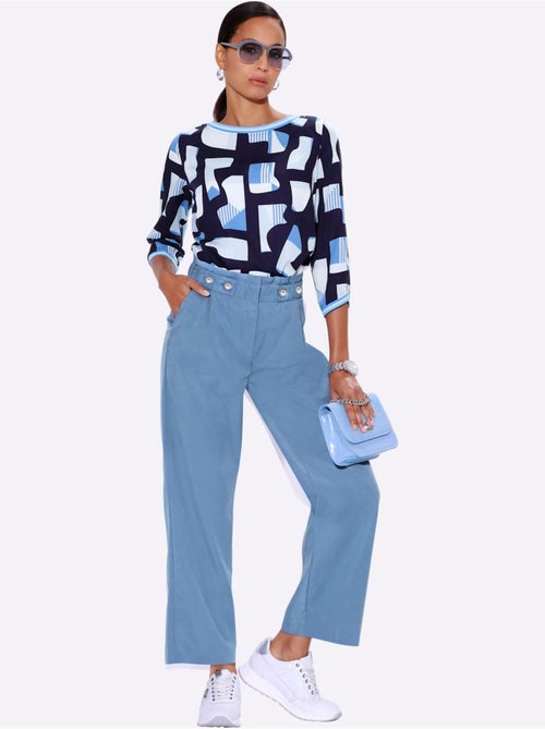 Chemisier Pur Lyocell - Taille Standard - helline - Kiabi