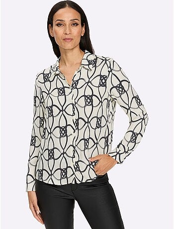 Chemisier Pure Viscose - Taille Standard - Helline