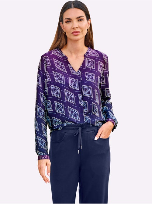 Chemisier pure viscose - taille standard - helline - Kiabi Chemisier pure viscose - taille standard - helline - Kiabi