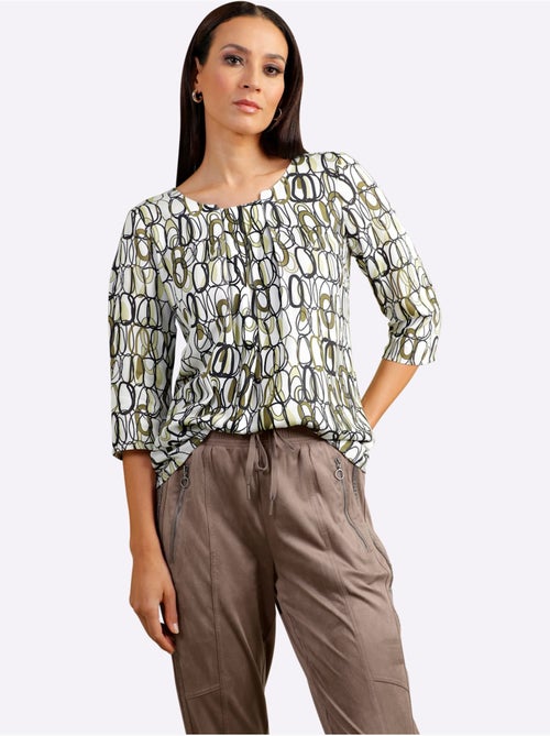 Chemisier Pure Viscose - Taille Standard - Helline - Kiabi Chemisier Pure Viscose - Taille Standard - Helline - Kiabi