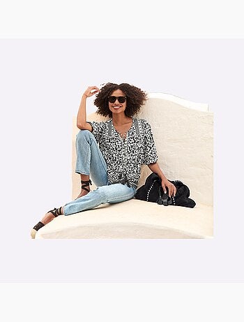 Chemisier Pure Viscose - Taille Standard - Helline