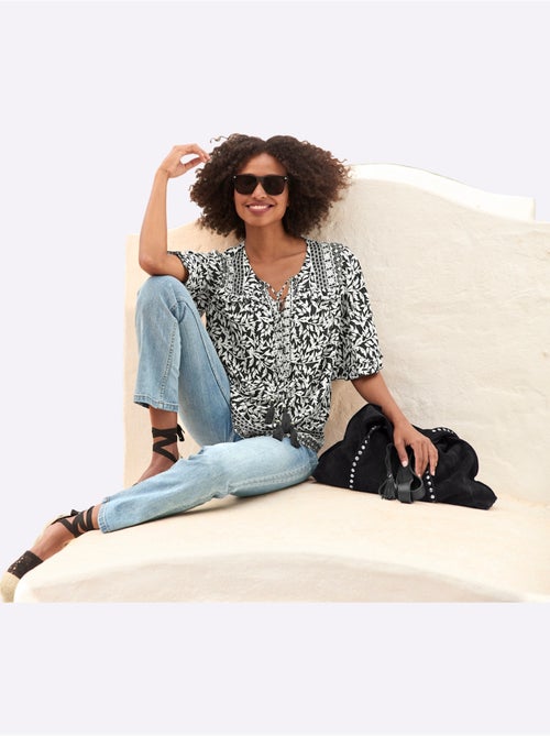 Chemisier Pure Viscose - Taille Standard - helline - Kiabi