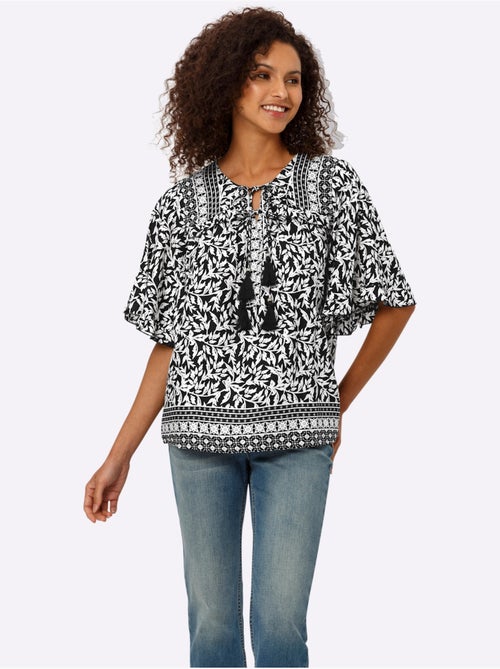 Chemisier Pure Viscose - Taille Standard - helline - Kiabi