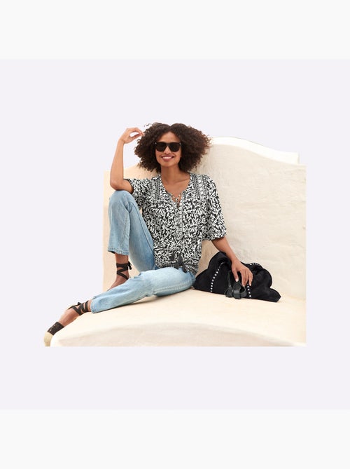 Chemisier Pure Viscose - Taille Standard - helline - Kiabi