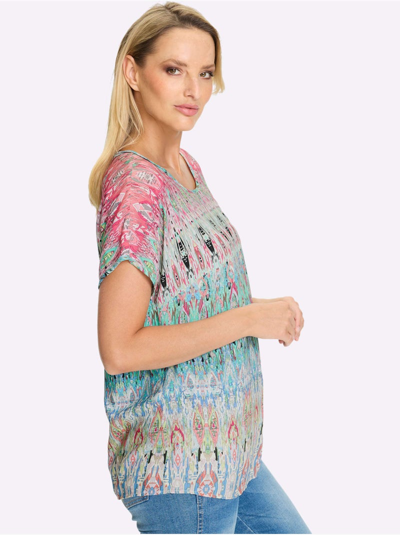 Chemisier Pure Viscose - Taille Standard - Helline Rose - Kiabi