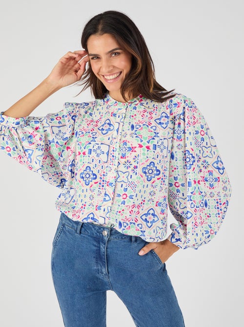 Chemisier pure viscose Climatyl - Damart - Kiabi