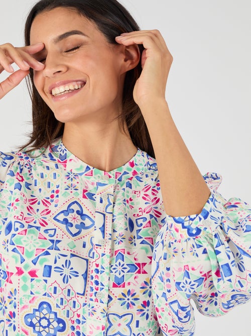 Chemisier pure viscose Climatyl - Damart - Kiabi