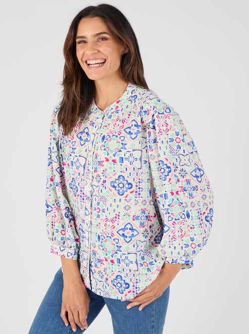 Chemisier pure viscose Climatyl - Damart - Kiabi