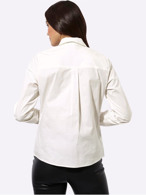 Chemisier qualité coton - taille standard - helline - Kiabi Chemisier qualité coton - taille standard - helline - Kiabi
