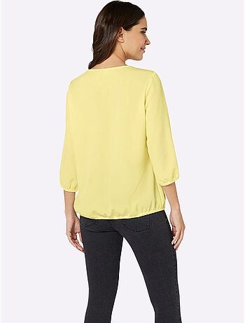 Chemisier Qualité Froissée, Repassage Superflu - Taille Standard - Moda Vilona