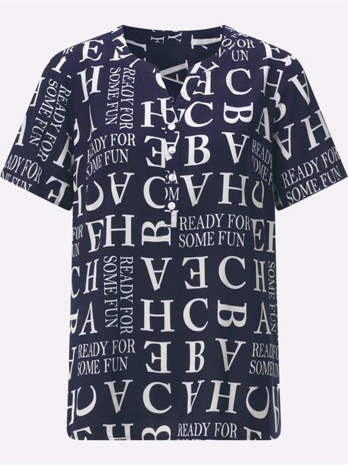 Chemisier Qualité Légère, Confortable à Porter - Taille Standard - Witt - Kiabi Chemisier Qualité Légère, Confortable à Porter - Taille Standard - Witt - Kiabi