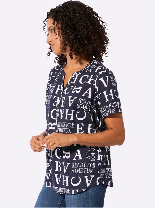 Chemisier Qualité Légère, Confortable à Porter - Taille Standard - Witt - Kiabi Chemisier Qualité Légère, Confortable à Porter - Taille Standard - Witt - Kiabi