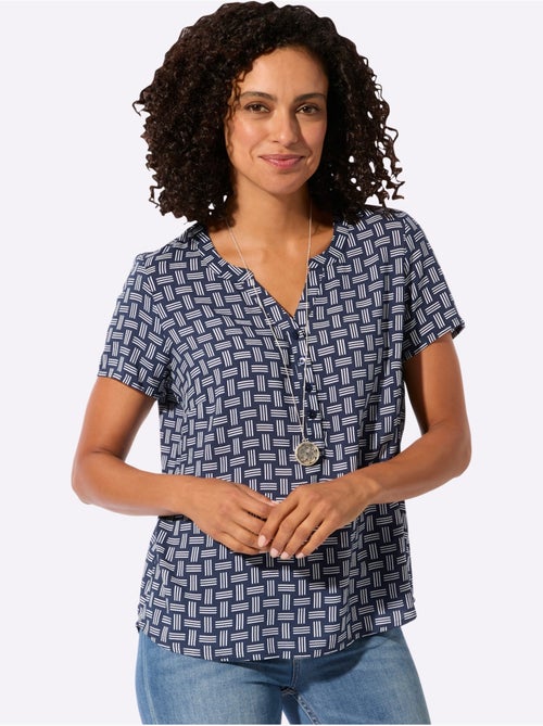 Chemisier Qualité Légère, Confortable à Porter - Taille Standard - Witt - Kiabi Chemisier Qualité Légère, Confortable à Porter - Taille Standard - Witt - Kiabi