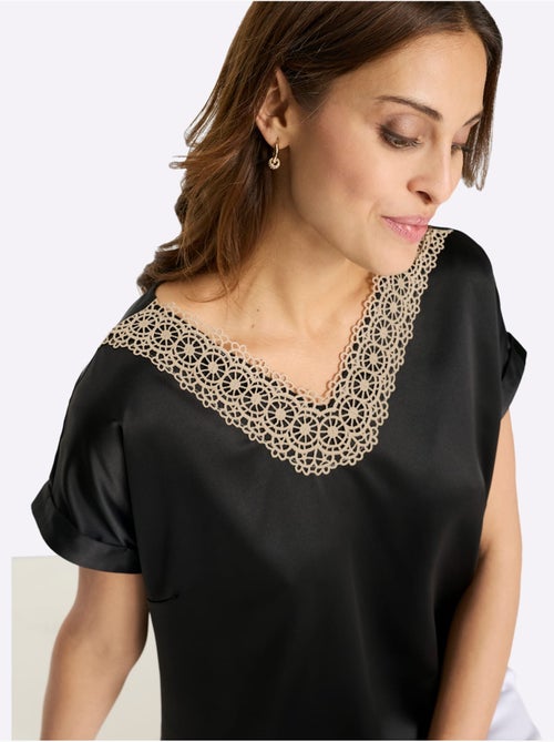 Chemisier Qualité Satin - Taille Standard - Witt - Kiabi