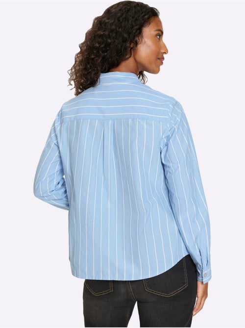 Chemisier Rayé Longues Rayures Affinantes - Taille Standard - helline - Kiabi
