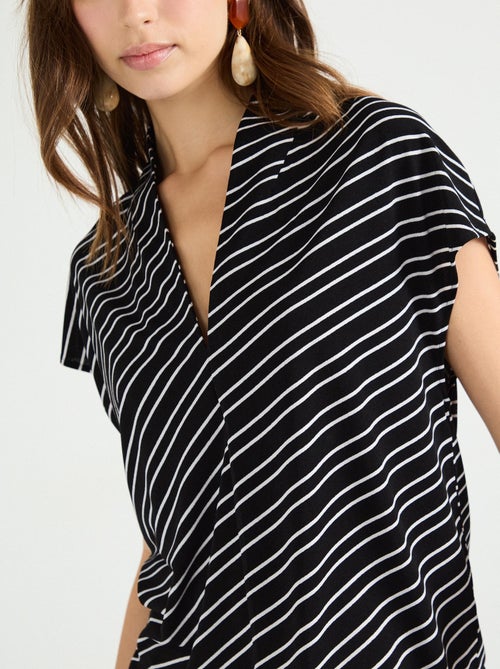 Chemisier rayé MO Fashion - Kiabi