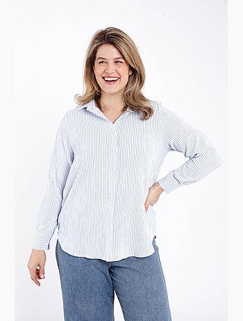 Chemisier rayé PAPRIKA