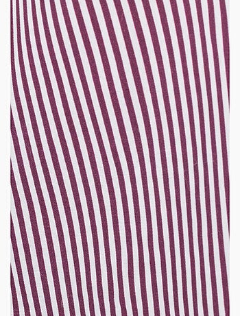 Chemisier rayé popeline pur coton - Damart