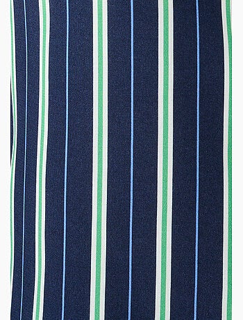 Chemisier rayé pure viscose - Damart