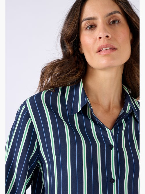 Chemisier rayé pure viscose - Damart - Kiabi