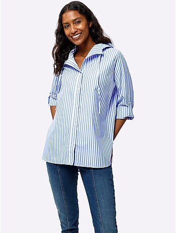Chemisier Rayé Qualité Facile D'entretien - Taille Standard - helline