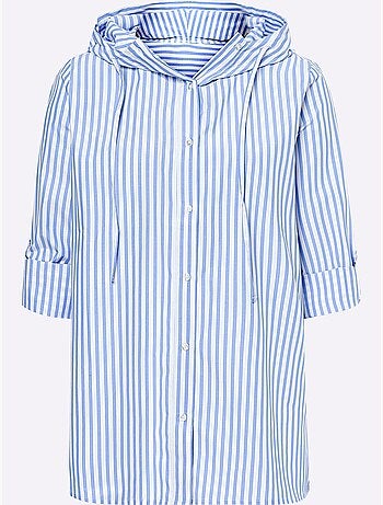 Chemisier Rayé Qualité Facile D'entretien - Taille Standard - helline