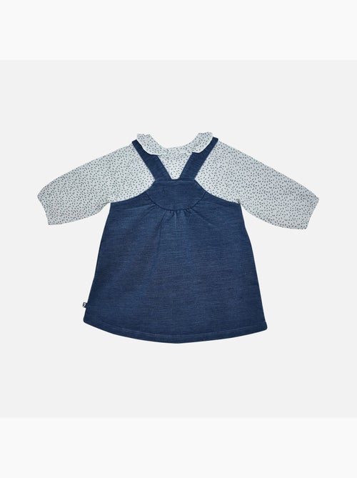 CHEMISIER ROBE BANDEAU MAE MOLLETON - Kiabi
