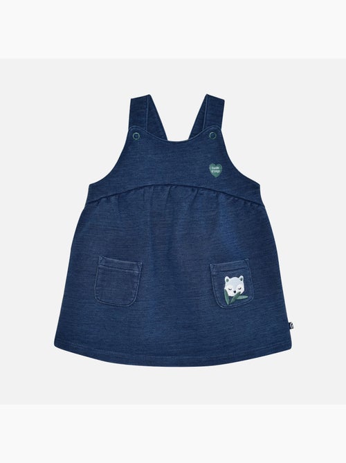 CHEMISIER ROBE BANDEAU MAE MOLLETON - Kiabi