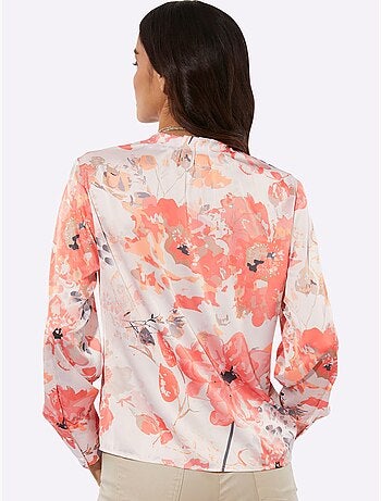 Chemisier Satin Mat élégant - Taille Standard - helline