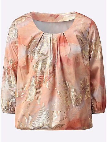 Chemisier Satin Mat élégant - Taille Standard - helline