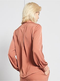 Chemisier satiné - Kiabi