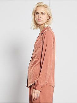 Chemisier satiné - Kiabi