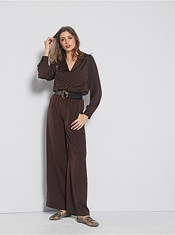 Chemisier satiné - Kiabi