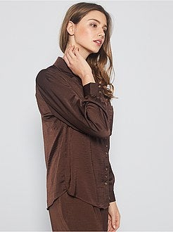 Chemisier satiné - Kiabi