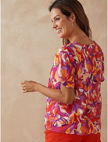 Chemisier smocks à l'encolure - DAXON