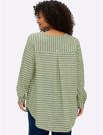 Chemisier Superbe Motif - Taille Standard - Sheego